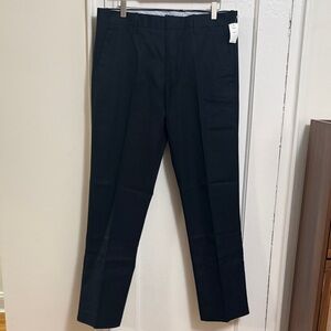 NWT Gap Tailored Black Khaki Dress pants